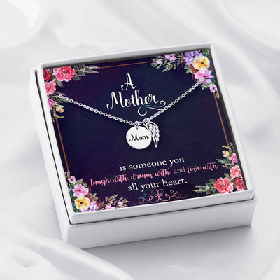Memorial Gifts In Loving Memory Of Your Mom Remembrance Necklace Gift