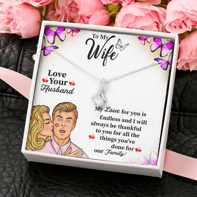 Anniversary Gifts For Wife Alluring Beauty Necklace For Wife