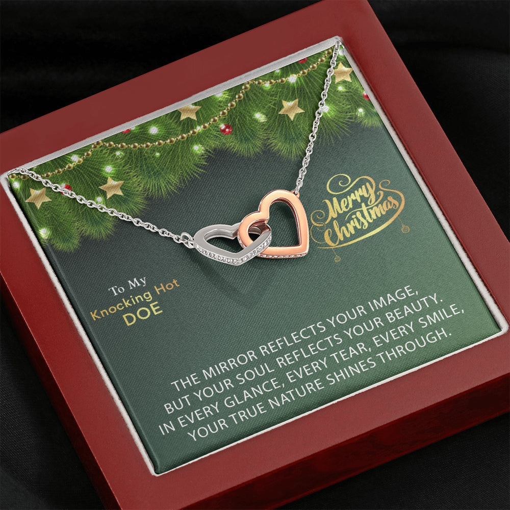 Inter Locking Heart Necklace- Exclusive Unbiological Sister Necklace