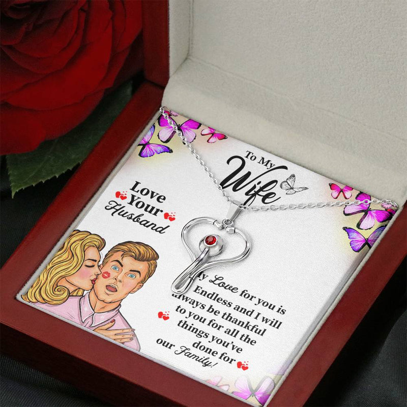 Caregiver Anniversary Gifts For Wife Stethoscope Necklace For Wife