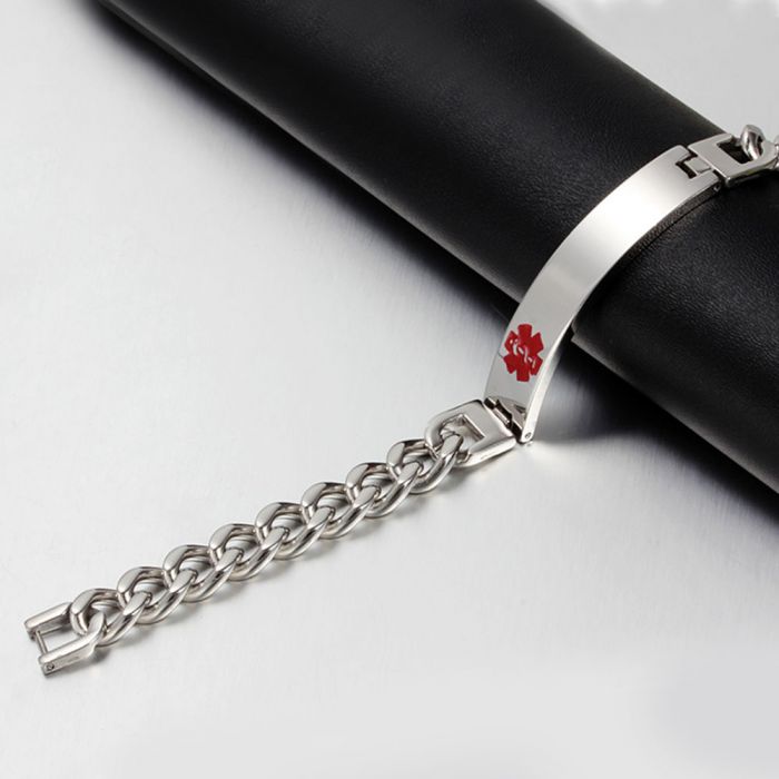 Personalized Medical Alert Bracelet-Gifts For Men & Women