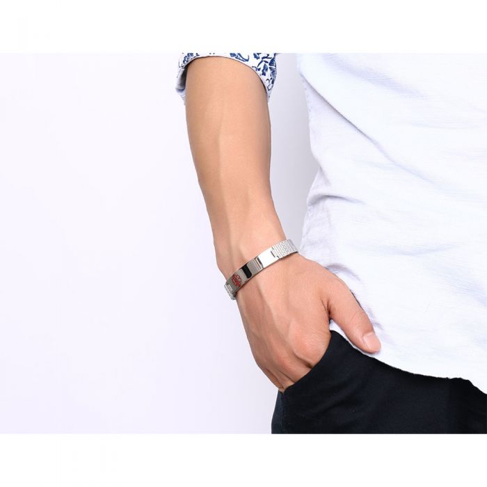 Men's Medical Alert Bracelet-Medical Id Bracelets
