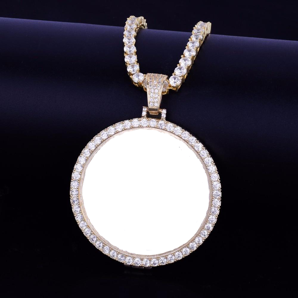 Kobe Bryant In Remembrance Custom Made Photo Medallions Necklace