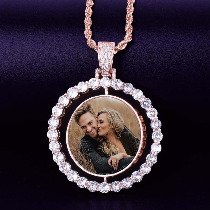 Personalized Picture Necklace-Christmas Gifts For Boyfriend