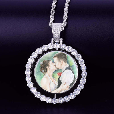 Personalized Picture Necklace-Christmas Gifts For Boyfriend