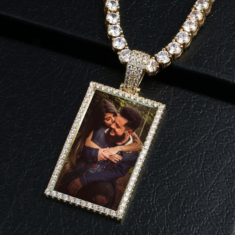 Photo Medallion Necklaces-Christmas Gifts For Boyfriend