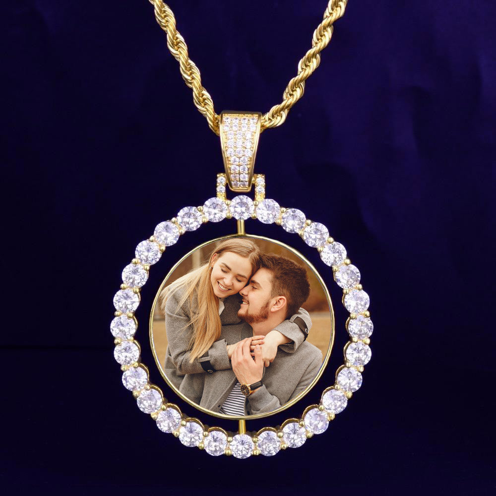 Personalized Picture Necklace-Christmas Gifts For Boyfriend