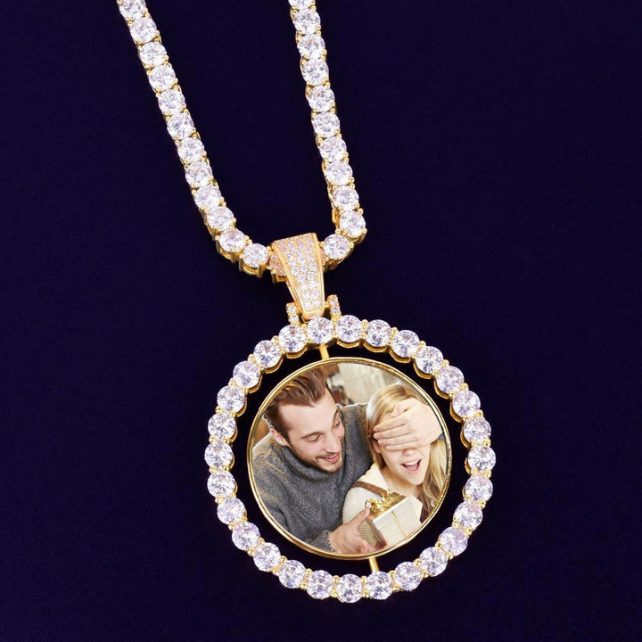 Personalized Picture Necklace-Christmas Gifts For Boyfriend