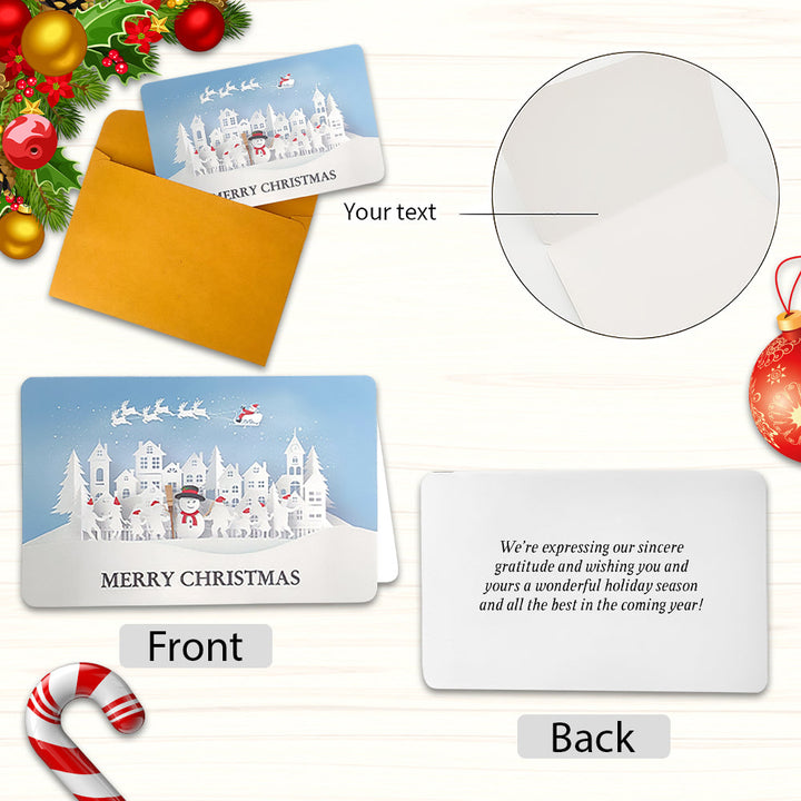 Christmas Bow Necklace With Picture Inside- Best Jewelry For Christmas Gifts