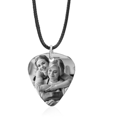 Custom Photo Teardrop Necklace- Mothers Day Gift For Mother-In-Law