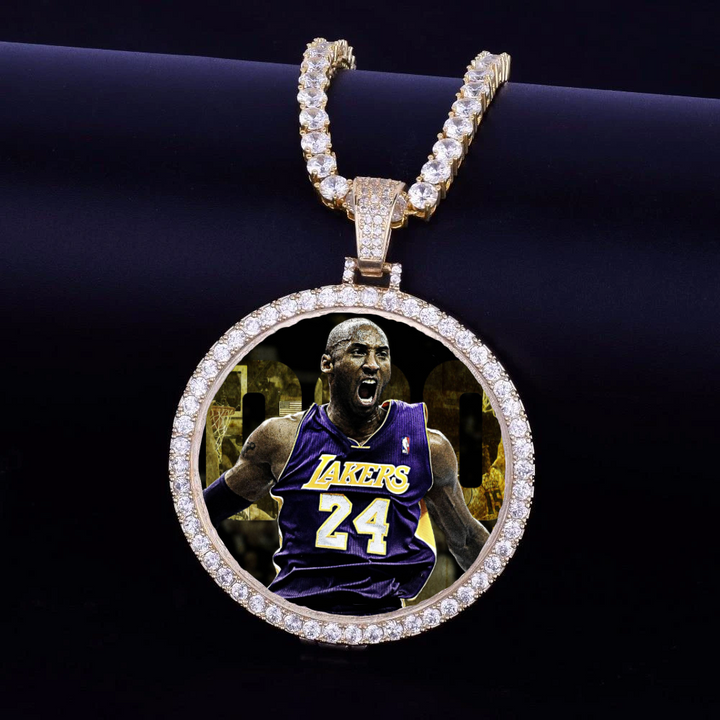 necklace with picture inside