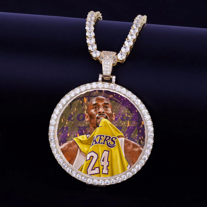 necklace with picture inside