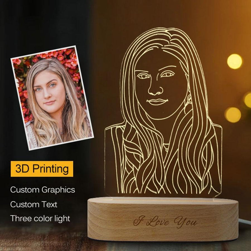 3d night light 