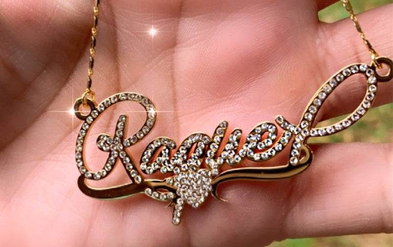 Personalized Stainless Custom Name Necklaces -Pendant Letters Necklace for Women