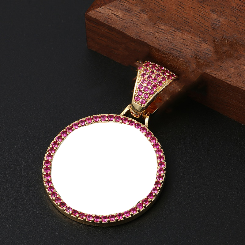 Custom Made Photo Medallions Necklace