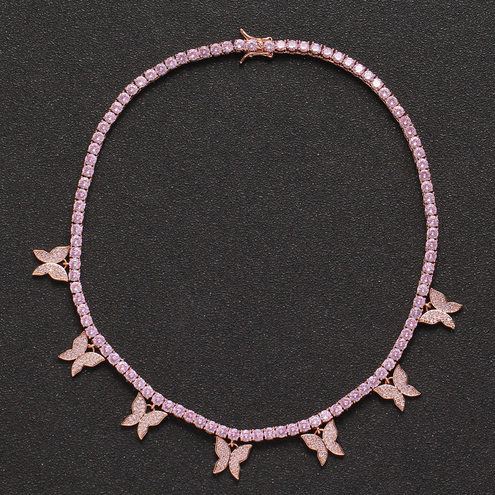 MEGHAN BUTTERFLY CHOKER Necklace