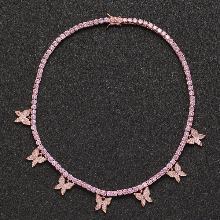 MEGHAN BUTTERFLY CHOKER Necklace