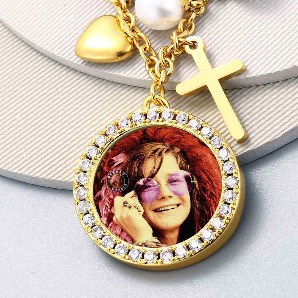 Personalized Picture Charm Bracelet- Photo Bracelet Gifts For Her