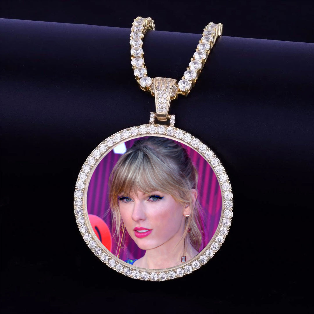 Photo Medallion Necklace