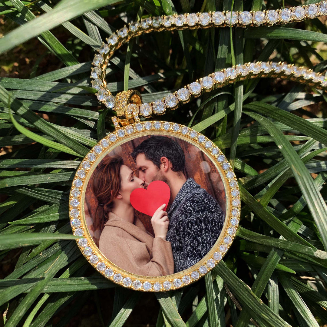Photo Medallion Necklace