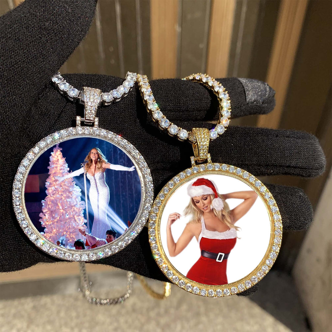 Photo Medallion Necklace