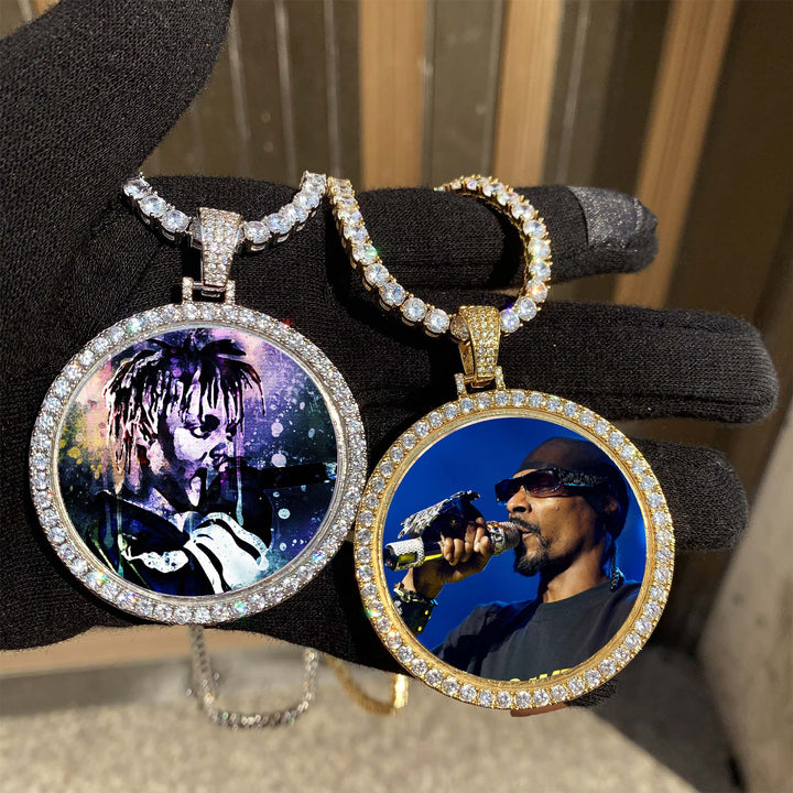 Personalized Necklace With Picture Inside- Christmas Gifts For Men