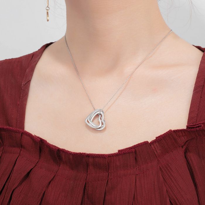 Personalized Gifts For Mom- Heart Shaped Necklace