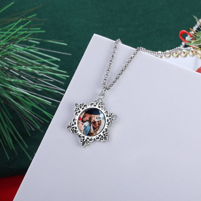 Photo Necklace for Christmas Gift-Necklace With Picture Inside