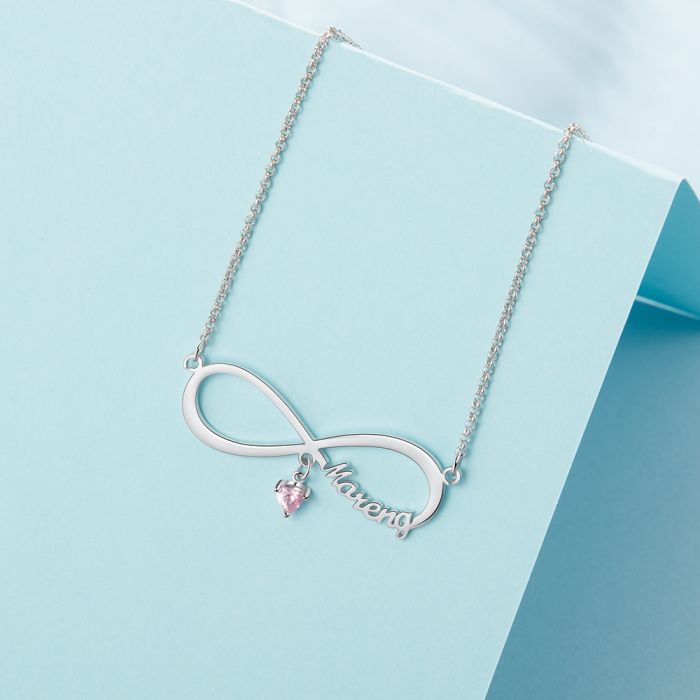 Infinity Name Necklace- Best valentines Day Gifts For Girlfriend