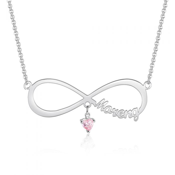 Infinity Name Necklace- Best valentines Day Gifts For Girlfriend