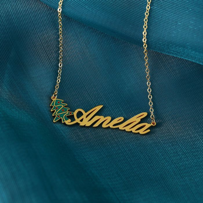 Custom Name Necklace- Best Christmas Gift Idea- Necklace With Name On It