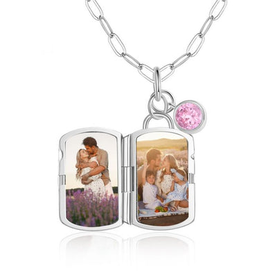 Customized Picture Necklace- Cute Valentines Gifts For Mom