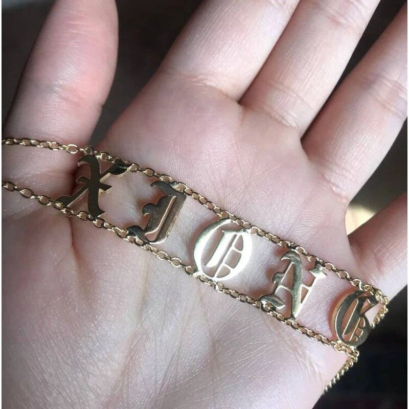 Personalized Name Necklace- Choker Style