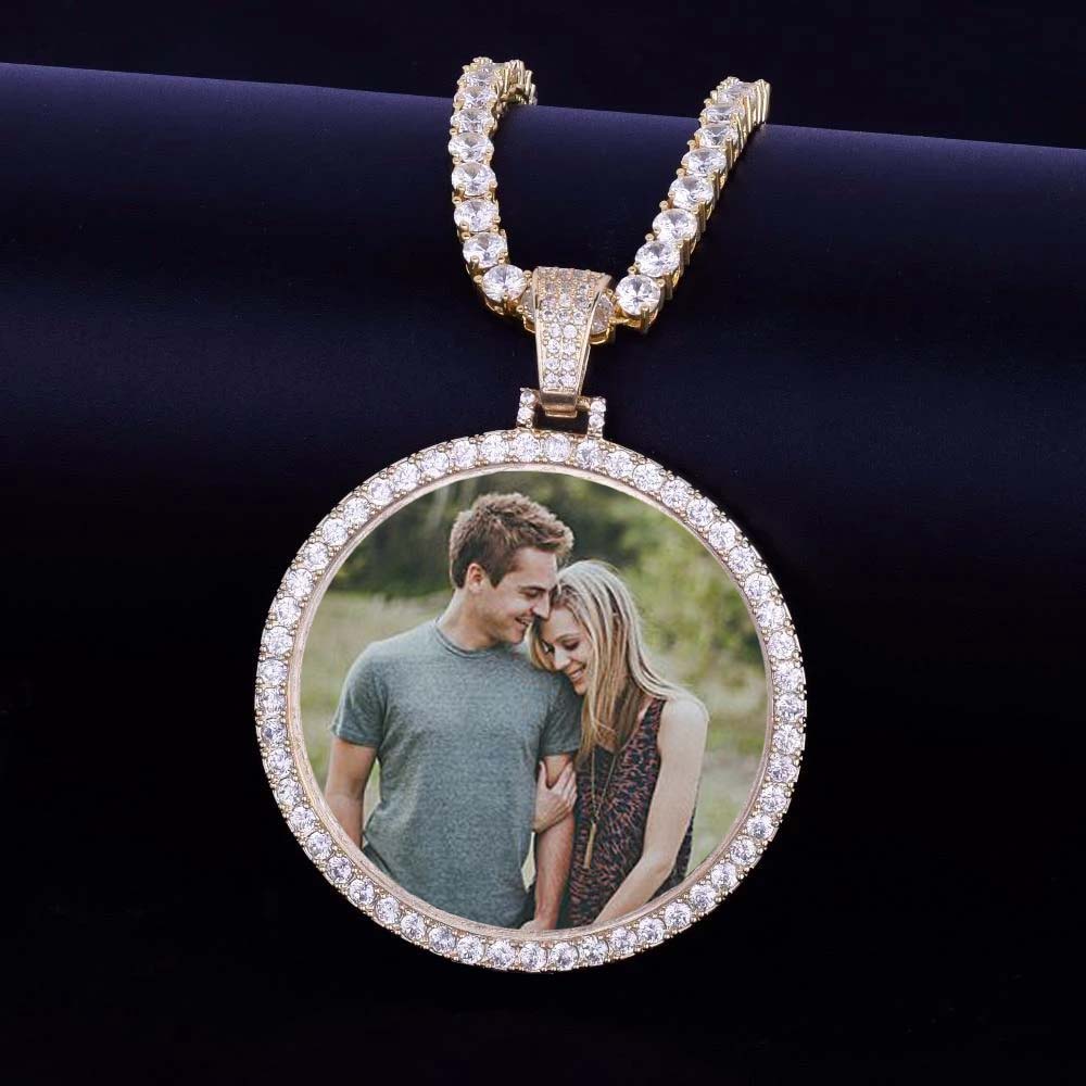 Photo Medallion Necklace