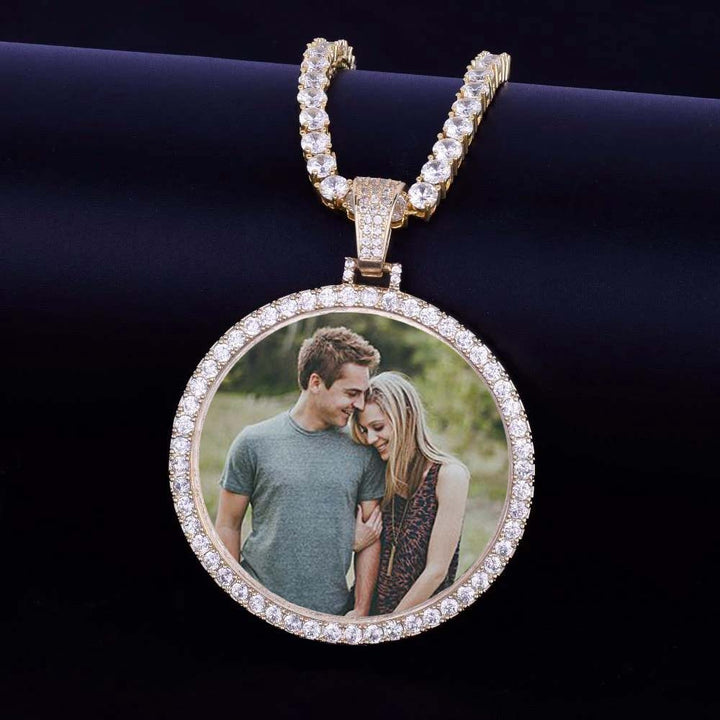 Photo Medallion Necklace