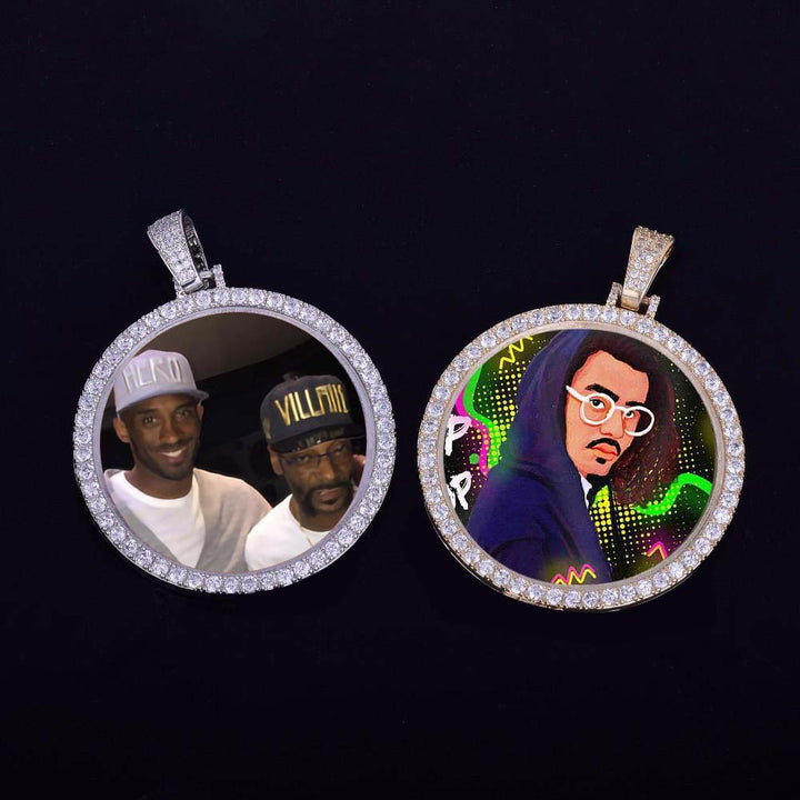 Personalized Necklace With Picture Inside- Christmas Gifts For Men