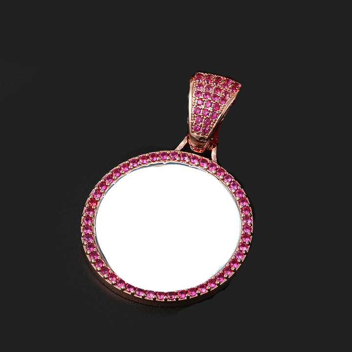 Custom Made Photo Medallions Necklace
