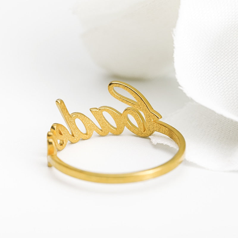 Personalized Name Ring- Best Gifts For Women
