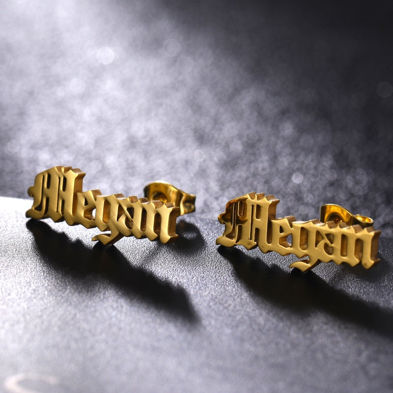 Personalized Name Earring