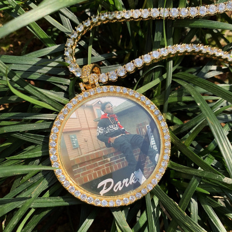 Personalized Necklace With Picture Inside- Christmas Gifts For Men