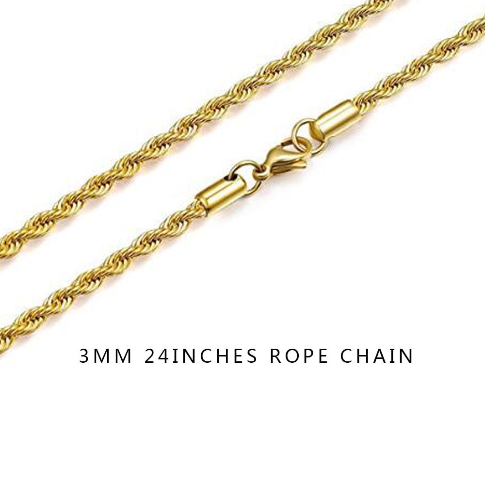 Personalized 14K Gold Square Photo Pendant Necklace