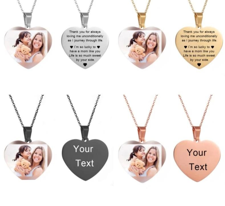 Heart Necklace With Picture-Unique Gifts For Women