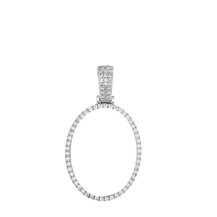 Memory Pendant- Hip Hop Pendant-Oval Pendant Necklace