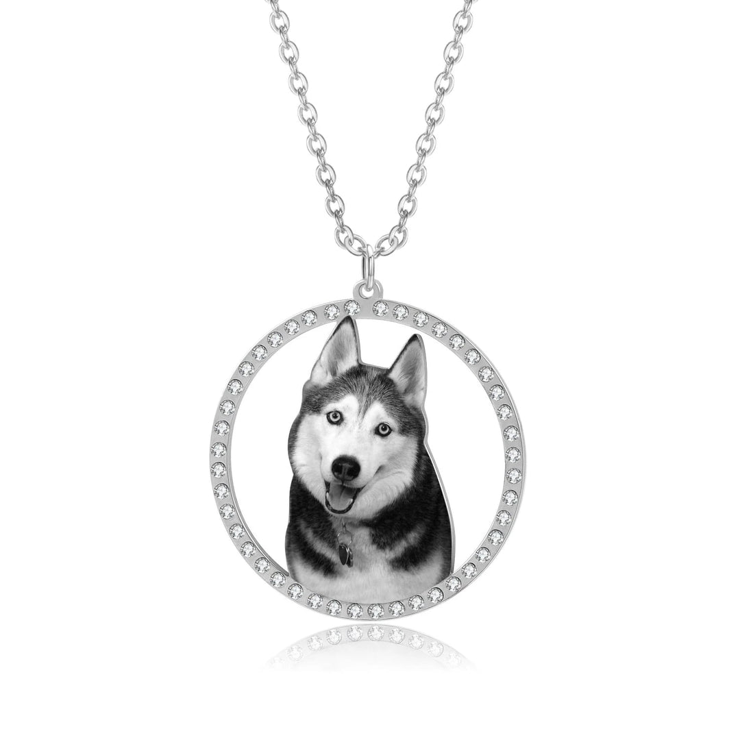 Personalized Photo Medallion Necklace