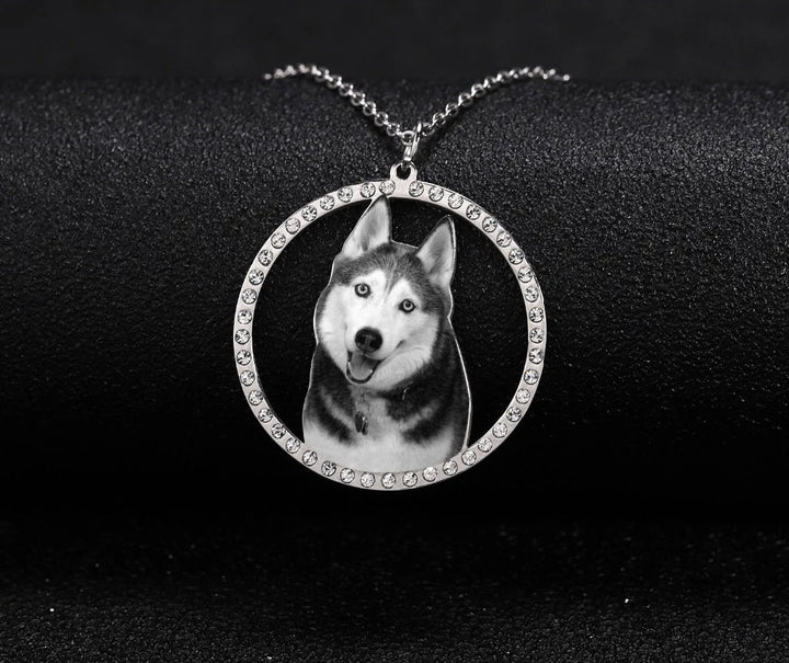 Personalized Photo Medallion Necklace