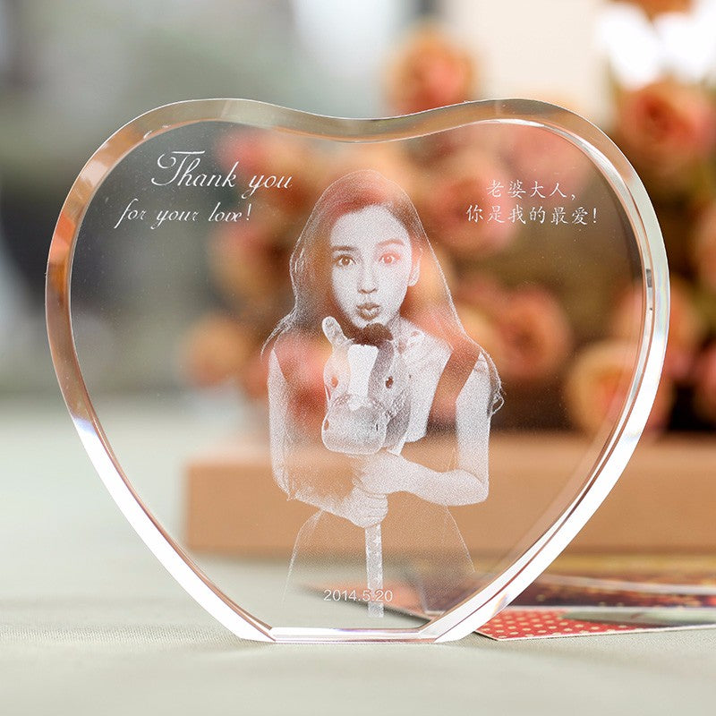 crystal picture frames 