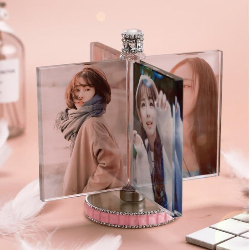 rotated glass picture frames