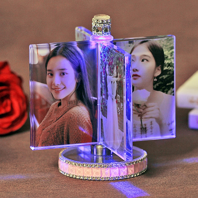 rotated glass picture frames