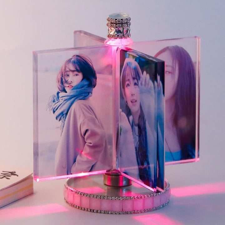 rotated glass picture frames