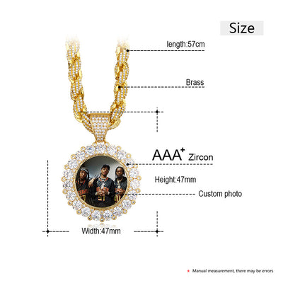 Personalized Picture Necklace- Gifts For Mom